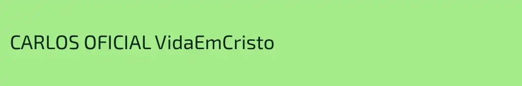 CARLOS OFICIAL VidaEmCristo